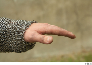  Photos Medieval Knight in mail armor 10 Medieval clothing arm chainmail armor hand 0001.jpg